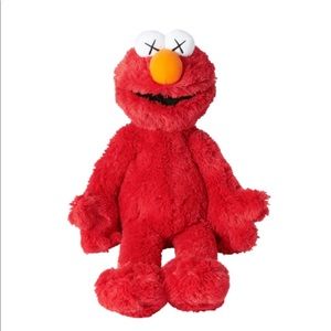 NEW Uniqlo KAWS x Sesame Street Elmo Plush